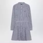 Polo Ralph Lauren Blue and white striped shirt dress