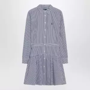 Polo Ralph Lauren Blue and white striped shirt dress