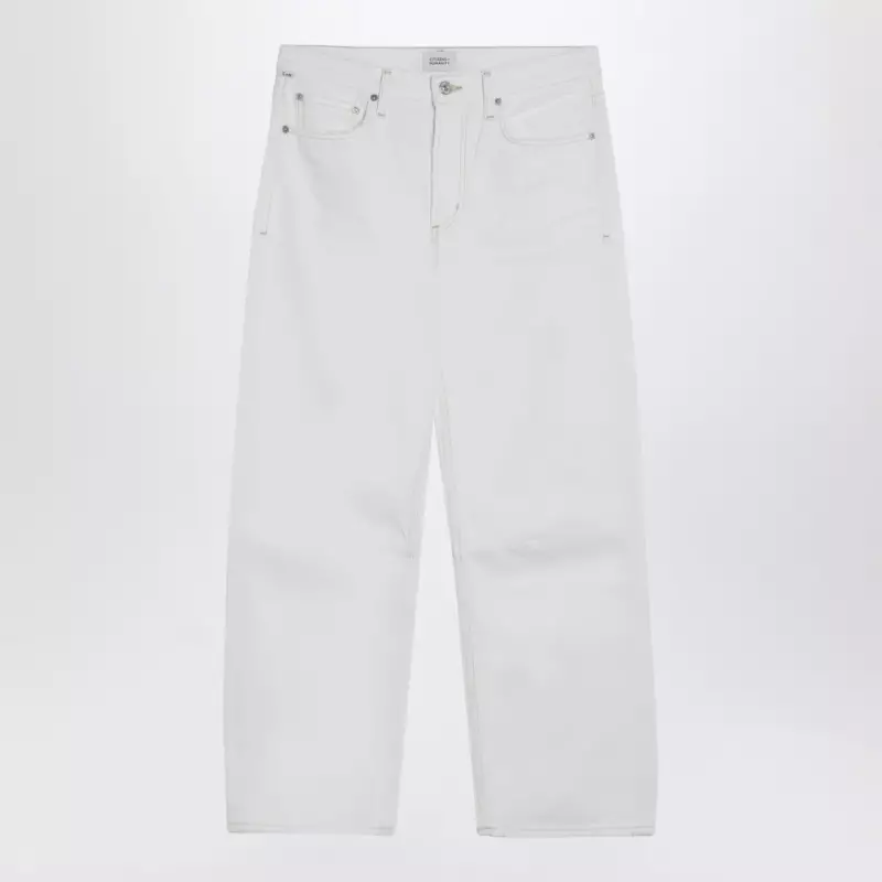 Citizens of Humanity White denim jeans