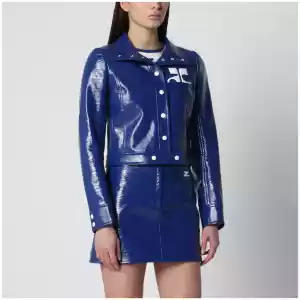 Courreges Courrèges Reedition vinyl jacket in blue
