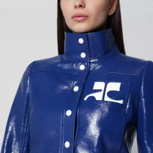 Courreges Courrèges Reedition vinyl jacket in blue