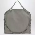 Stella McCartney Light grey Falabella Fold Over tote bag