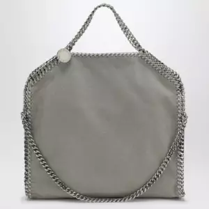 Stella McCartney Light grey Falabella Fold Over tote bag