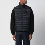 Canada Goose Black padded zip-up gilet