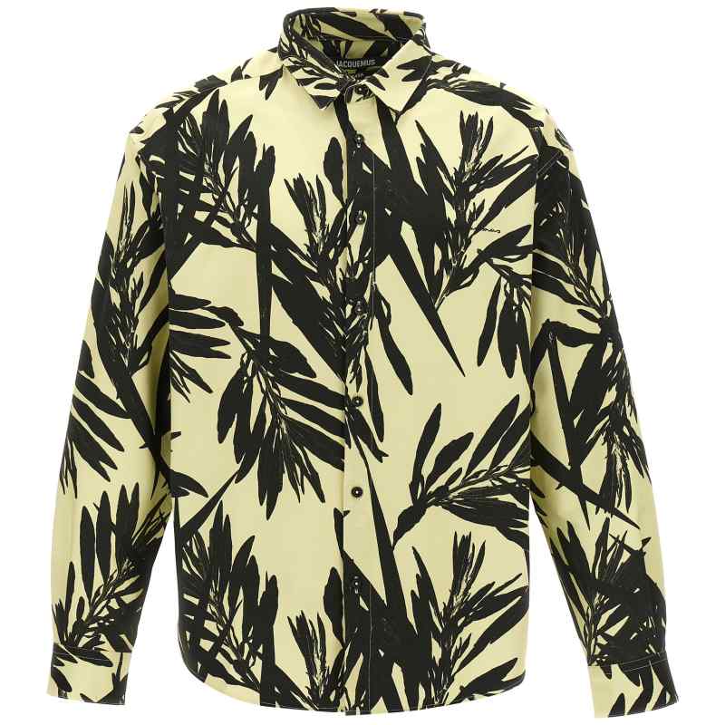 24E246SH0011585PRTFOLIAGEBLACKYELLOW_01_M_2024-06-28T07-58-32.537Z-4 Jacquemus La Chemise Simon Shirt