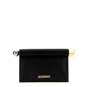 Jacquemus La Petite Pochette Rond Carré Clutch