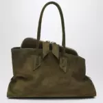 The Attico La Passeggiata Medium khaki bag