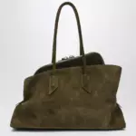 The Attico La Passeggiata Medium khaki bag