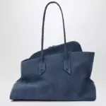 The Attico Sapphire blue La Passeggiata medium bag