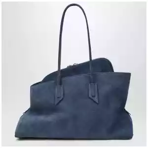 The Attico Sapphire blue La Passeggiata medium bag