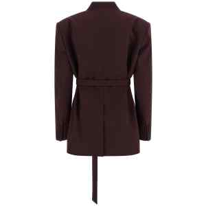 The Attico Maxi Shoulder Strap Blazer