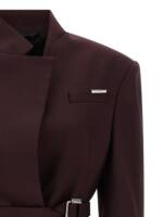 The Attico Maxi Shoulder Strap Blazer