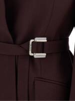 The Attico Maxi Shoulder Strap Blazer