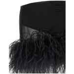 The Attico Feather Skirt