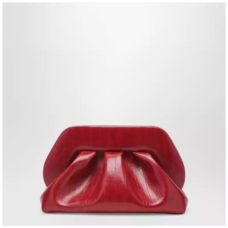 THEMOIRè Tia clutch in chili red