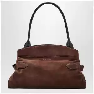 Marc Jacobs Dakota bag in suede Dark Brown