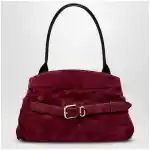 Marc Jacobs Dakota bag in suede Dark Plum