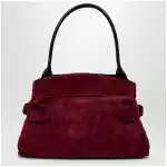 Marc Jacobs Dakota bag in suede Dark Plum