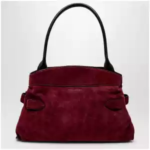 Marc Jacobs Dakota bag in suede Dark Plum