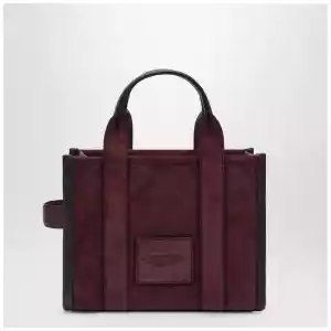 Marc Jacobs Small plum suede tote bag