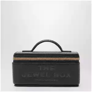 Marc Jacobs The Jewel Box black grained leather