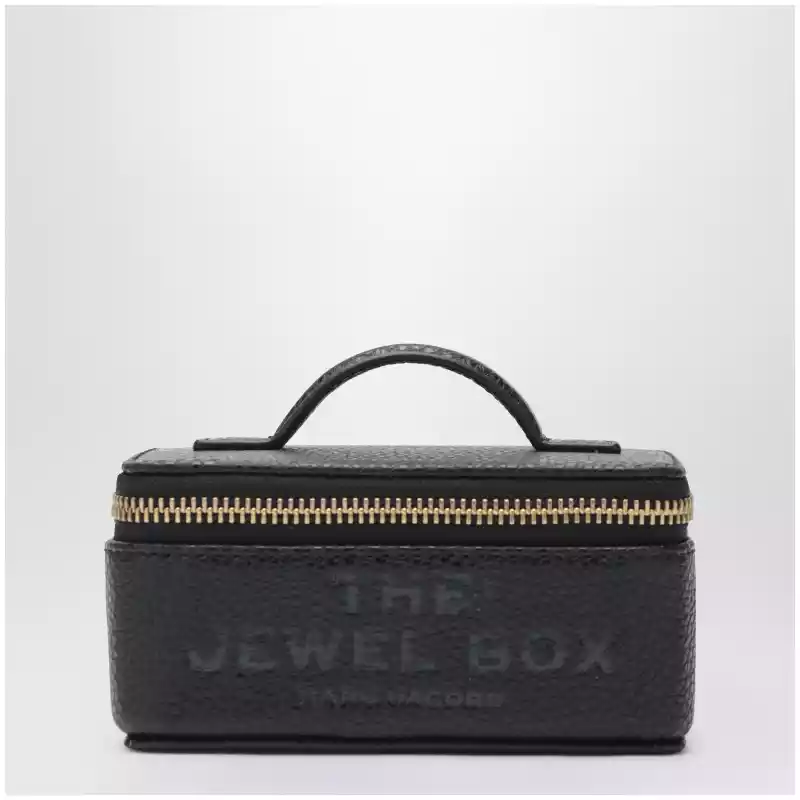 Marc Jacobs The Jewel Box black grained leather