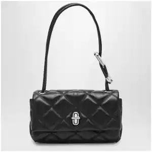 Marc Jacobs Black quilted Mini Dual Bag