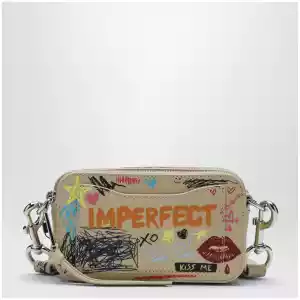 Marc Jacobs Snapshot Punk Scribble Crossbody bag in leather