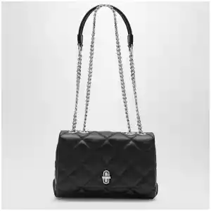 Marc Jacobs The Slim quilted shoulder bag with black chain