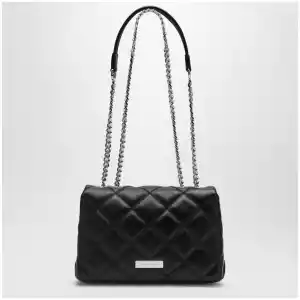 Marc Jacobs The Slim quilted shoulder bag with black chain