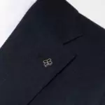 Tagliatore Single-breasted blue wool and cashmere suit