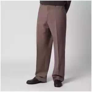 Tagliatore Taupe double-breasted wool suit