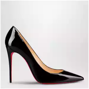 Christian Louboutin Black patent leather décollette
