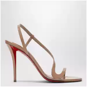 Christian Louboutin Blush Rosa Z sandals in patent calfskin leather