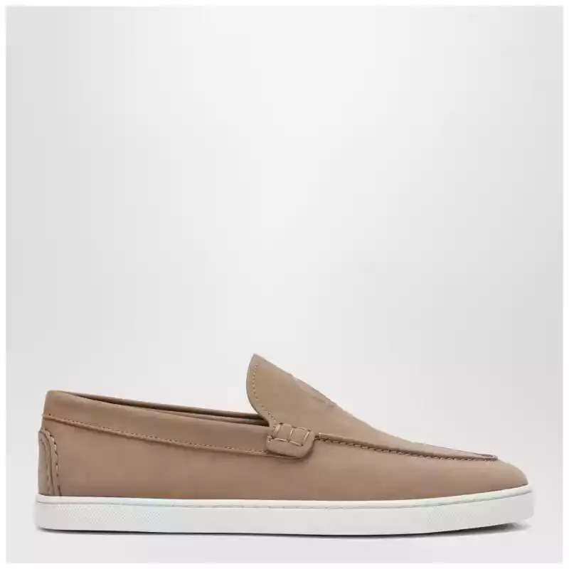 Christian Louboutin Moonboat loafers in nubuck leather Lionne