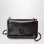 Christian Louboutin Loubi 54 large flap shoulder bag Burgundy