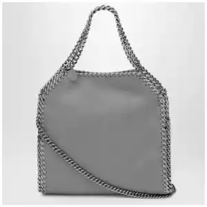 Stella McCartney Mini Falabella tote bag in light grey