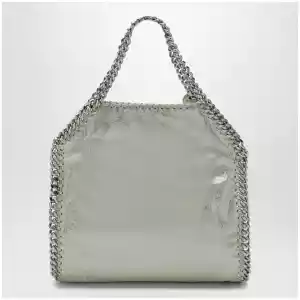 Mini Falabella tote bag in light lime green by Stella McCartney