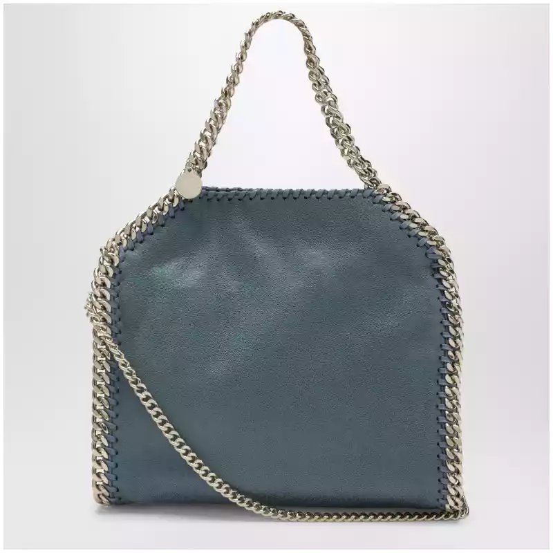 371223WP0404_S_STELL-4313.a-1 Stella McCartney Light blue Falabella mini tote bag