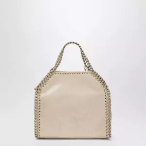 Stella McCartney Gold metallic micro Falabella tote bag