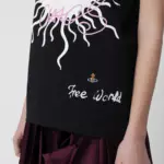Vivienne Westwood Black T-shirt with logo print
