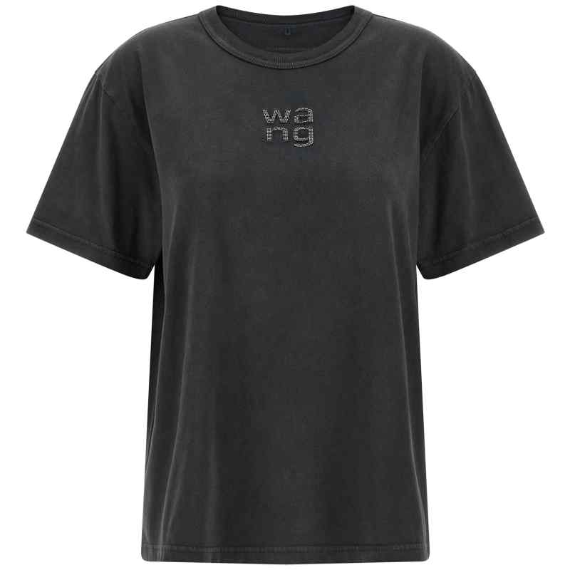 T By Alexander Wang Hotfix Logo T-shirt