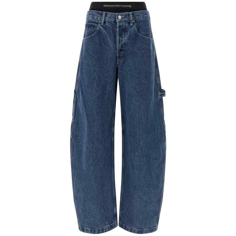 Denim X Alexander Wang Boxer Insert Jeans