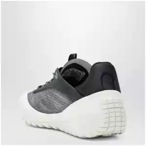 Moncler Trailgrip LP suede and nubuck sneakers in white