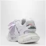 Balenciaga Track Bow sneakers in mixed materials, white and pink