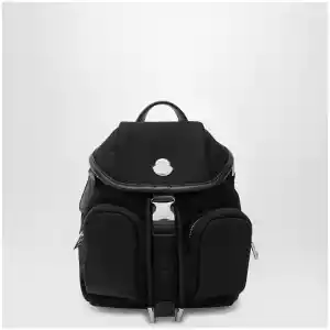 Moncler Mini Trick crossbody bag in black nylon