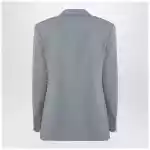 Stella McCartney Light grey wool double-breasted jacket