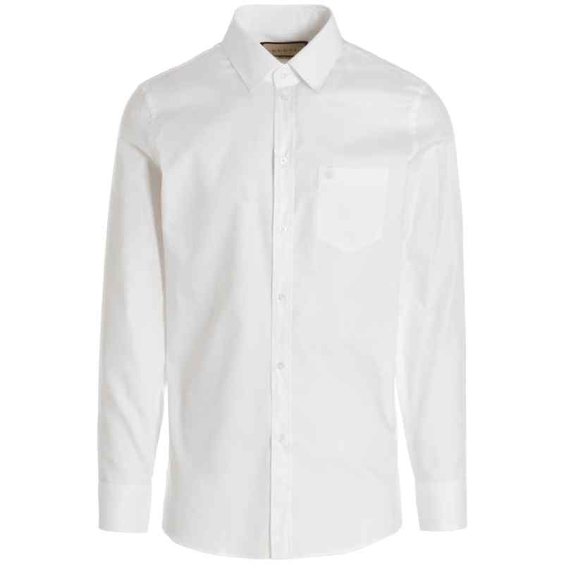 699554ZAJOM9000_01_M_2025-05-15T07-23-31.772Z-1 Gucci Embroidered Logo Shirt