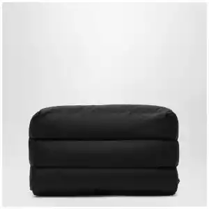 Moncler Caradoc beauty case in quilted black nylon