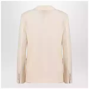 Valentino Wool and silk single-breasted jacket